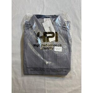 High Performance Men's Gingham‎ Dress Shirt Long Sleeve 16.5x33 JTN1171